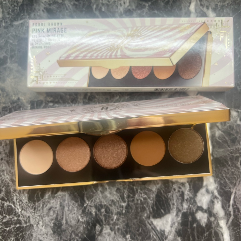 Bobbi Brown Pink Mirage Eyeshadow Set holiday collection NIB